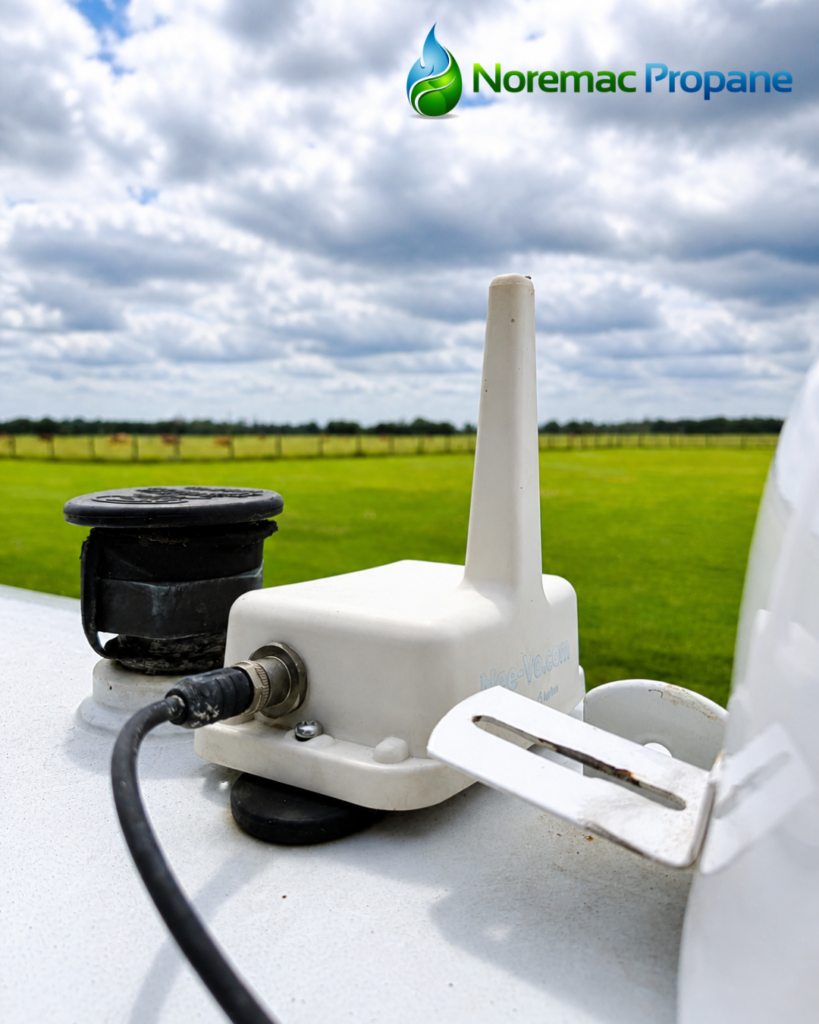 Example of Noremac smart tank monitoring, tracking propane levels and usage in real-time with automatic low-fuel alerts. We provide this advanced solution for Hempstead homes and businesses.